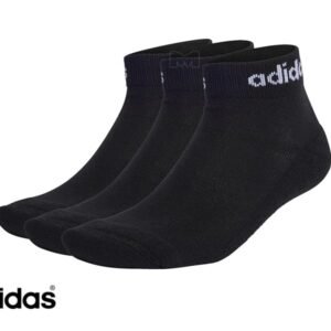 גרביי ספורט אדידס ADIDAS LINEAR ANKLE CUSHIONED SOCKS 3P