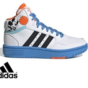 נעלי אופנה אדידס לילדים ונוער ADIDAS HOOPS MID 3.0 MICKEY