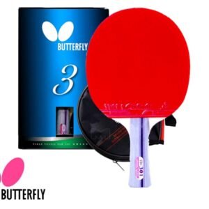 מחבט לטניס שולחן בטרפליי מקצועי כולל כיסוי BUTTERFLY TBC301