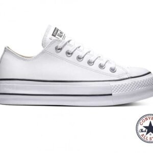 נעלי אולסטאר פלטפורמה עור CONVERSE ALL STAR LIFT OX