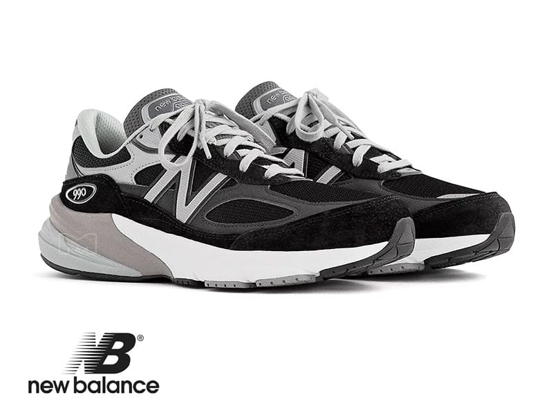 נעלי ניו באלאנס לגברים NEW BALANCE 990 V6 M990BK6 – תמונה 3
