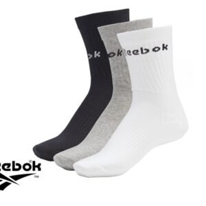 גרביי ספורט ריבוק REEBOK ACTIVE MID CREW SOCKS