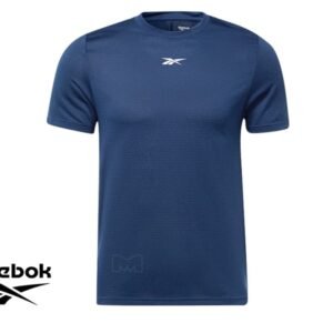 חולצת ריבוק מנדפת לגברים REEBOK WORKOUT MELANGE TEE