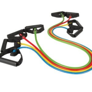 גומיית התנגדות עם ידית במגוון רמות RESISTANCE TUBE
