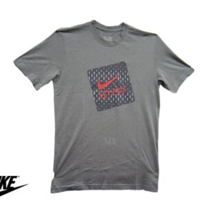 חולצת נייק קצרה אפורה NIKE TRAINING GRAY